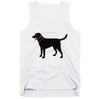 Labrador Retriever Fetch Black Lab Play Ball Tank Top