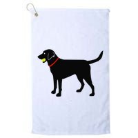 Labrador Retriever Fetch Black Lab Play Ball Golf Towel