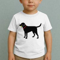 Labrador Retriever Fetch Black Lab Play Ball Toddler T-Shirt