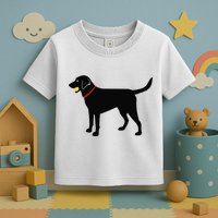 Labrador Retriever Fetch Black Lab Play Ball Toddler T-Shirt