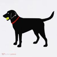 Labrador Retriever Fetch Black Lab Play Ball Kids T-Shirt