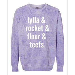 Lylla & Rocket & Floor & Teefs Colorblast Crewneck Sweatshirt