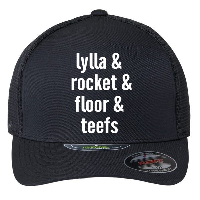 Lylla & Rocket & Floor & Teefs Flexfit Unipanel Trucker Cap