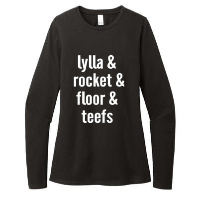 Lylla & Rocket & Floor & Teefs Womens CVC Long Sleeve Shirt