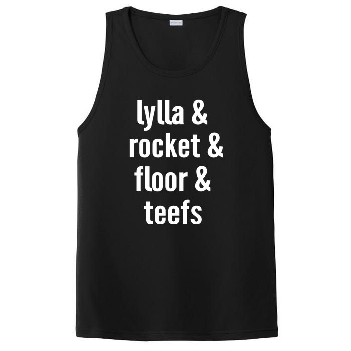 Lylla & Rocket & Floor & Teefs PosiCharge Competitor Tank