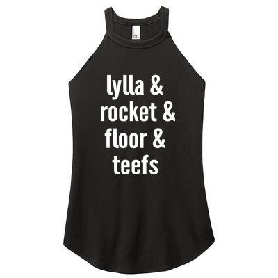 Lylla & Rocket & Floor & Teefs Women's Perfect Tri Rocker Tank