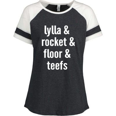 Lylla & Rocket & Floor & Teefs Enza Ladies Jersey Colorblock Tee