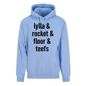 Lylla & Rocket & Floor & Teefs Unisex Surf Hoodie