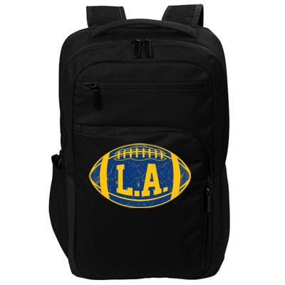 LA Rams Football Impact Tech Backpack