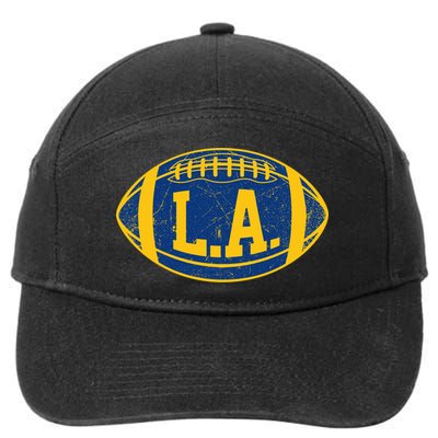 LA Rams Football 7-Panel Snapback Hat