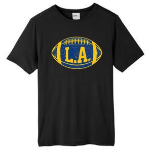 LA Rams Football Tall Fusion ChromaSoft Performance T-Shirt