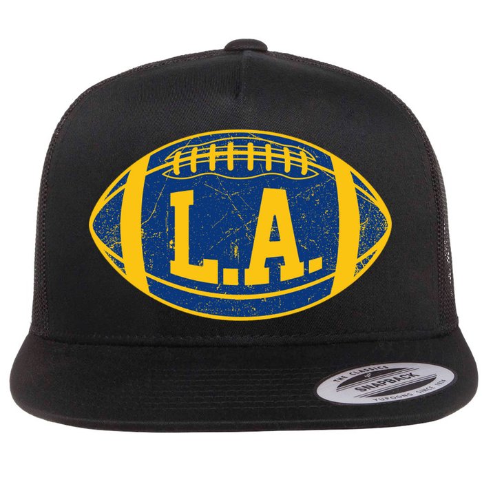 LA Rams Football Flatbill Hat
