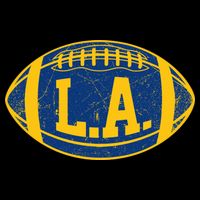 LA Rams Football Poster