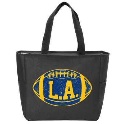 LA Rams Football Zip Tote Bag