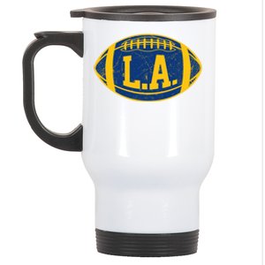 LA Rams Football Stainless Steel Travel Mug