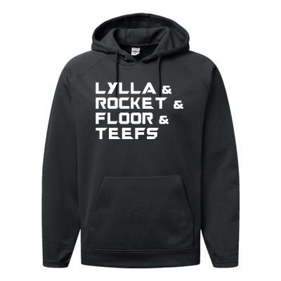 Lylla & Rocket & Floor & Teefs Performance Fleece Hoodie