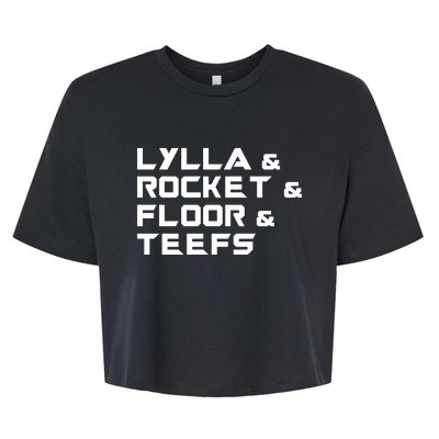 Lylla & Rocket & Floor & Teefs Bella+Canvas Jersey Crop Tee