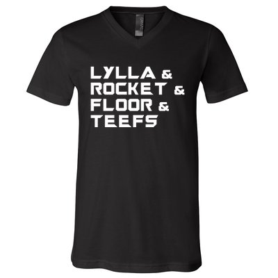 Lylla & Rocket & Floor & Teefs V-Neck T-Shirt