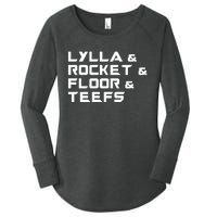 Lylla & Rocket & Floor & Teefs Women's Perfect Tri Tunic Long Sleeve Shirt