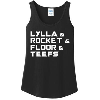 Lylla & Rocket & Floor & Teefs Ladies Essential Tank