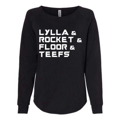 Lylla & Rocket & Floor & Teefs Womens California Wash Sweatshirt