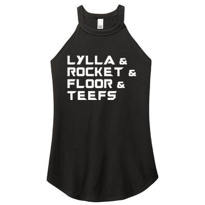 Lylla & Rocket & Floor & Teefs Women’s Perfect Tri Rocker Tank