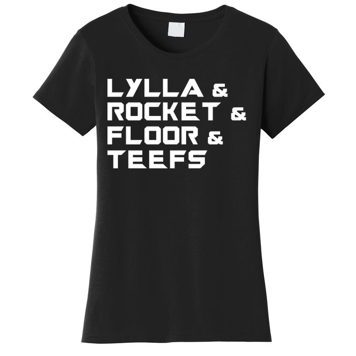 Lylla & Rocket & Floor & Teefs Women's T-Shirt