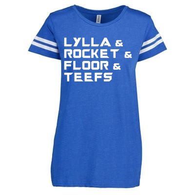 Lylla & Rocket & Floor & Teefs Enza Ladies Jersey Football T-Shirt