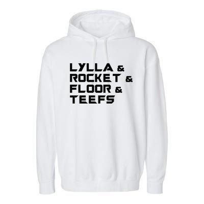 Lylla & Rocket & Floor & Teefs Garment-Dyed Fleece Hoodie