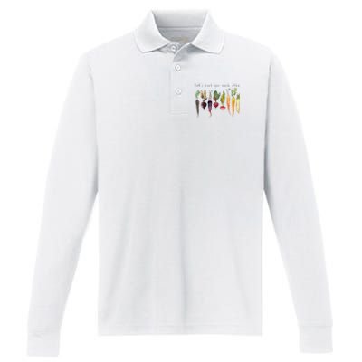 Lets Root For Each Other And Watch Each Other Grow Performance Long Sleeve Polo