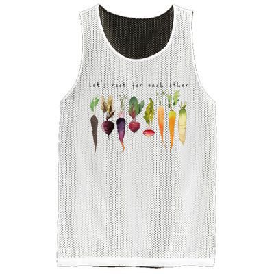 Lets Root For Each Other And Watch Each Other Grow Mesh Reversible Basketball Jersey Tank