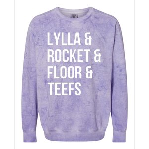 Lylla & Rocket & Floor & Teefs Colorblast Crewneck Sweatshirt