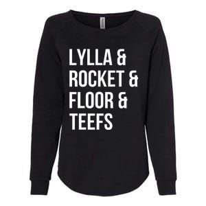 Lylla & Rocket & Floor & Teefs Womens California Wash Sweatshirt