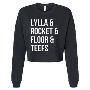 Lylla & Rocket & Floor & Teefs Cropped Pullover Crew