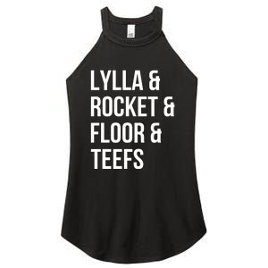 Lylla & Rocket & Floor & Teefs Women's Perfect Tri Rocker Tank