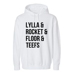 Lylla & Rocket & Floor & Teefs Garment-Dyed Fleece Hoodie