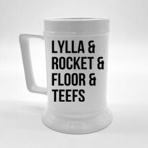 Lylla & Rocket & Floor & Teefs Beer Stein