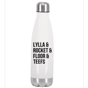 Lylla & Rocket & Floor & Teefs Stainless Steel Insulated Water Bottle