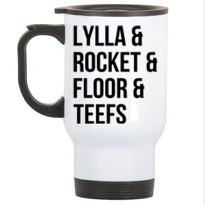 Lylla & Rocket & Floor & Teefs Stainless Steel Travel Mug