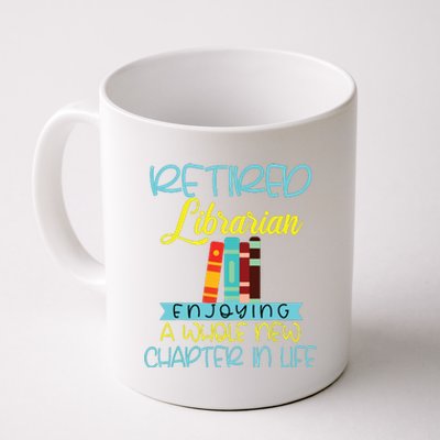 Librarian Retirement Funny Retired Mom Grandma Library Coffee Mug