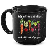 Let's Root For Each Other And Watch Each Other Grow Vegetables 15oz Campfire Ceramic Mug