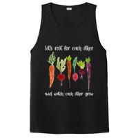 Let's Root For Each Other And Watch Each Other Grow Vegetables PosiCharge Competitor Tank