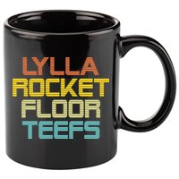 Lylla & Rocket & Floor & Teefs 11oz C Handle Ceramic Mug