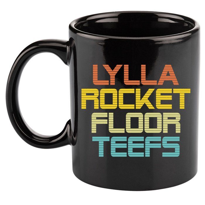 Lylla & Rocket & Floor & Teefs 11oz C Handle Ceramic Mug