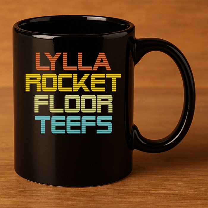 Lylla & Rocket & Floor & Teefs 11oz C Handle Ceramic Mug