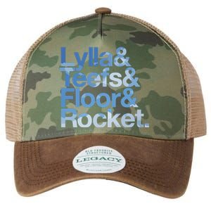 Lylla & Rocket & Floor & Teefs Funny Legacy Tie Dye Trucker Hat