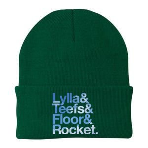 Lylla & Rocket & Floor & Teefs Funny Knit Cap Winter Beanie