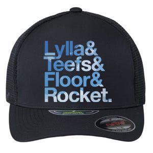 Lylla & Rocket & Floor & Teefs Funny Flexfit Unipanel Trucker Cap