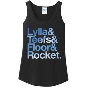 Lylla & Rocket & Floor & Teefs Funny Ladies Essential Tank