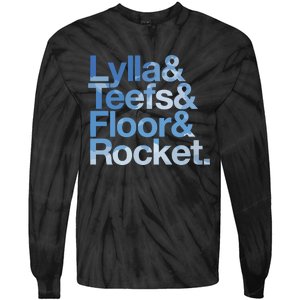 Lylla & Rocket & Floor & Teefs Funny Tie-Dye Long Sleeve Shirt